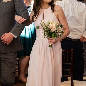 Azazie Bonnie Bridesmaid Dress Blushing Pink